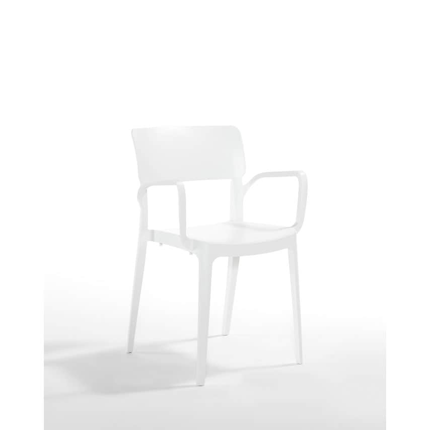 Vivo chair Vivo Polypropylene Armchair  - White