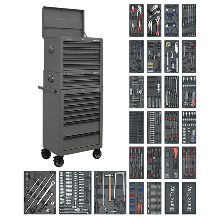 14 Drawer Tool Chest Combination