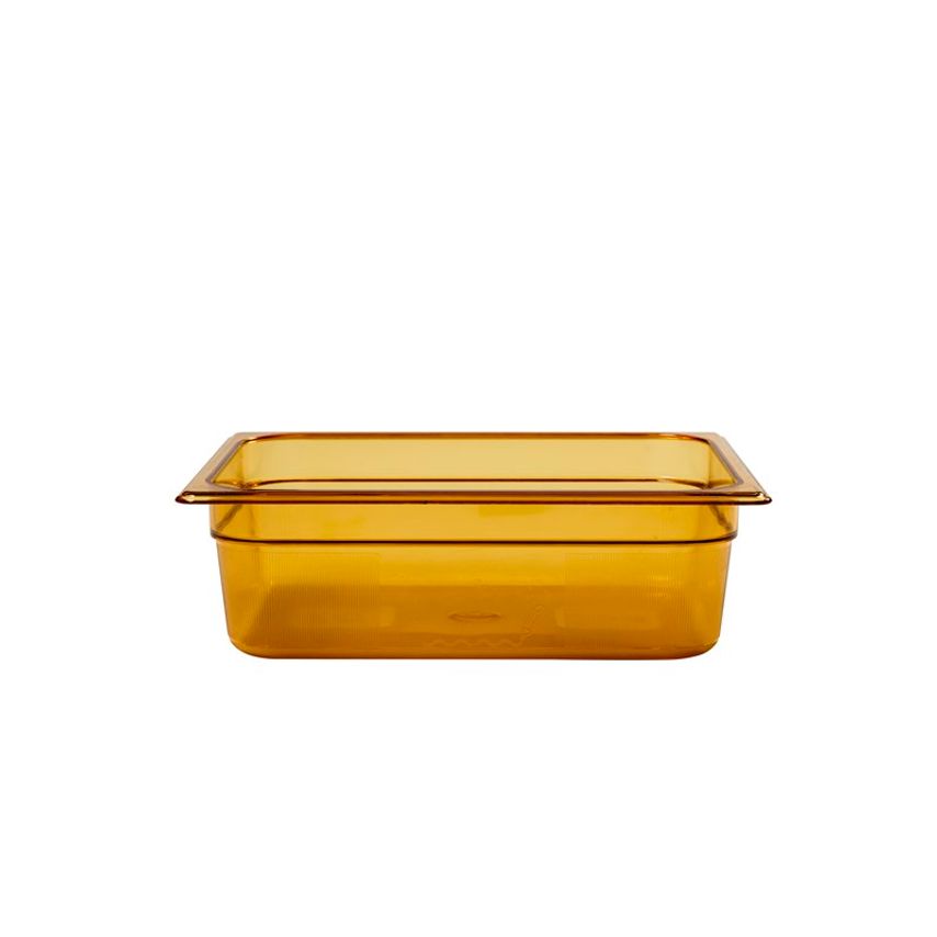 Rubbermaid Gastronorm Food Pan 1/2 100 mm - Amber