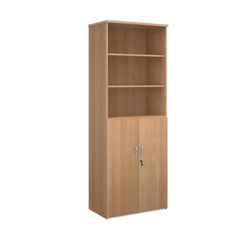 Slingsby Office Bookcase and Cupboard Combination Storage Units Height mm 2140 S