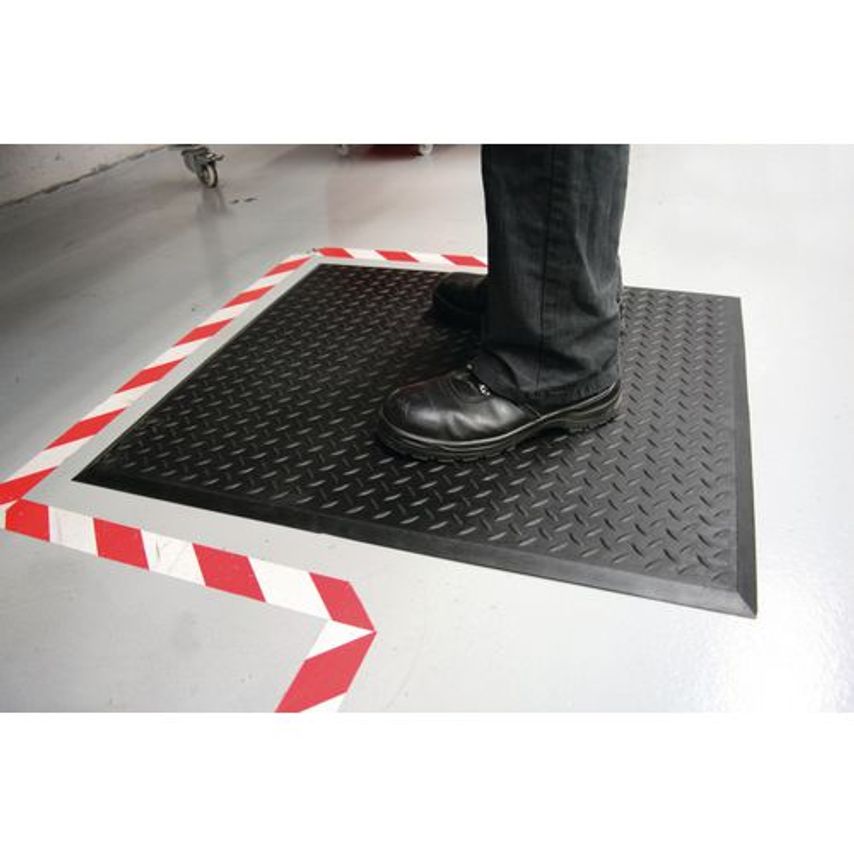 Anti-Fatigue Rubber Chequer Plate Matting Anti-Fatigue Rubber Chequer Plate Matting