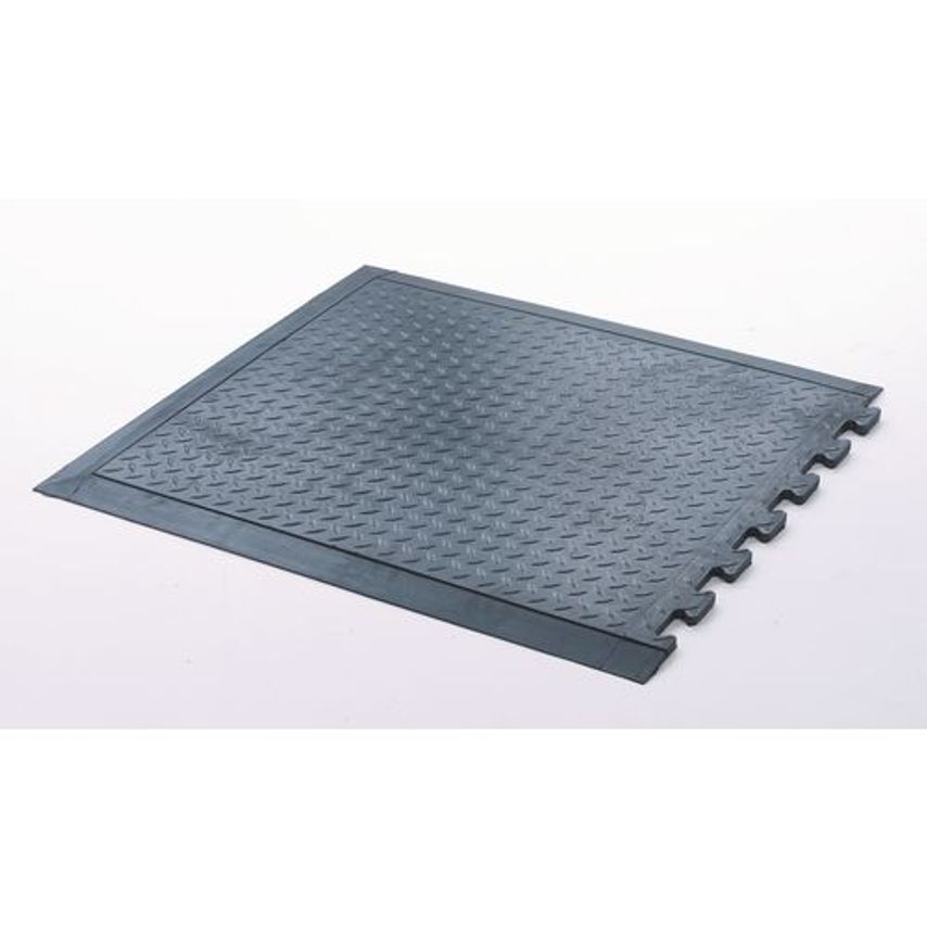 Anti-Fatigue Rubber Chequer Plate Matting