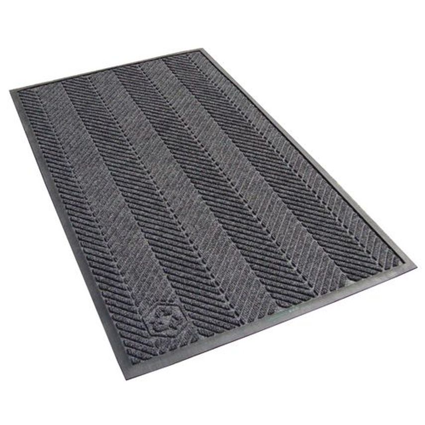 Slingsby Sustainable Entrance Mats Black W X Lmm 890 X 1170
