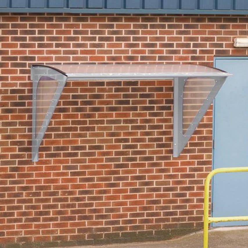 Slingsby Wall Mounted Smoking Shelter - Small Type Small Colour Light Grey