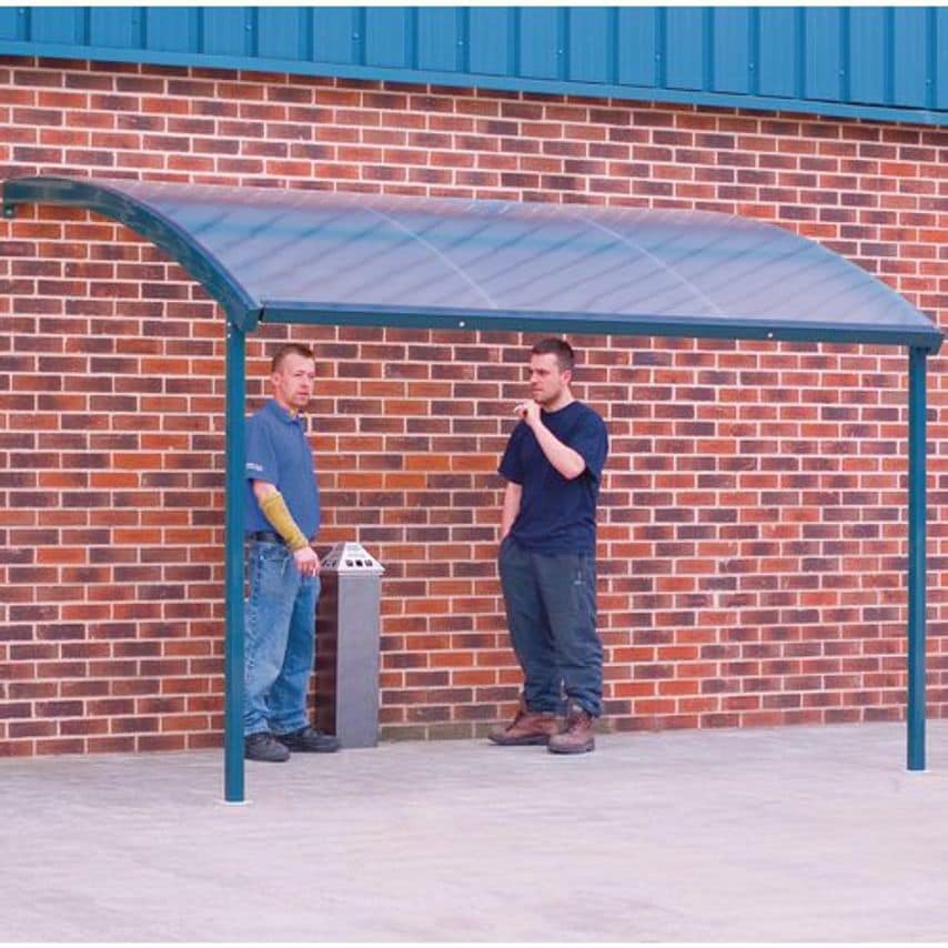 Slingsby Wall Mounted Smoking Shelter - Large Description Large Colour Blue