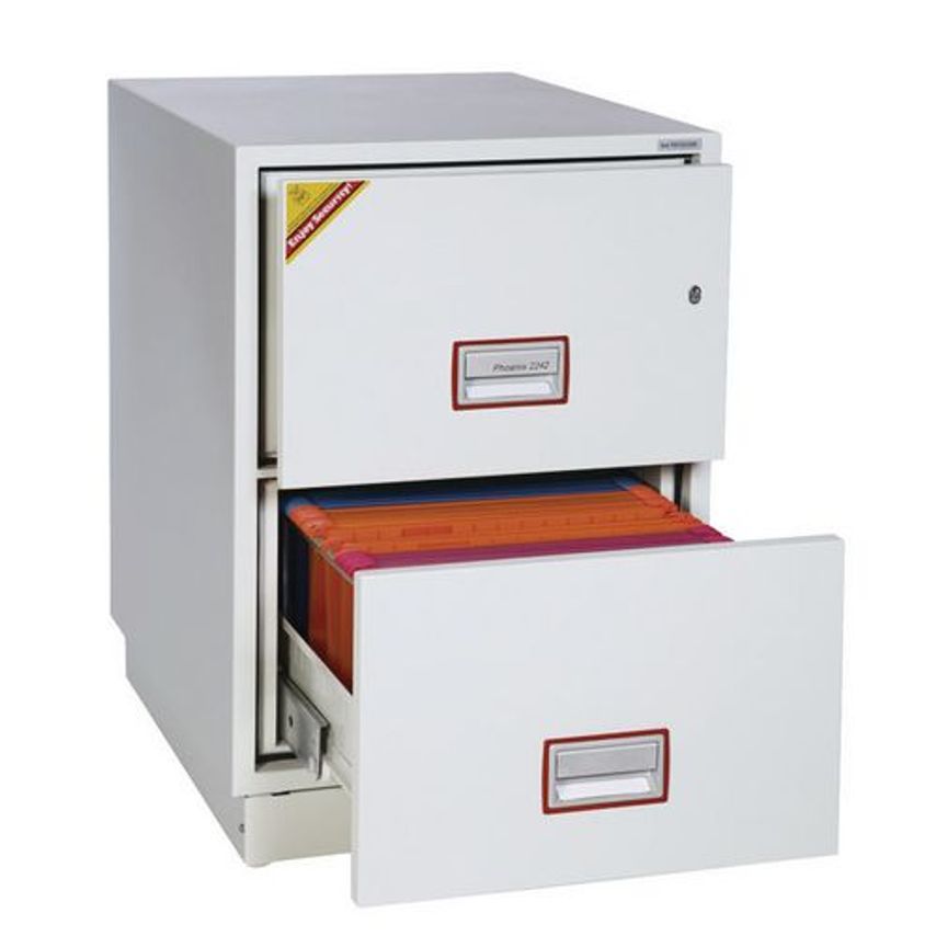 Slingsby 90 Minute Fire Rated Filing Cabinets No. of Drawers 2 H X W X D mm 720