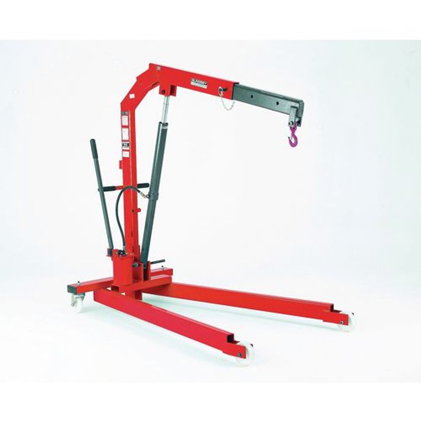 Slingsby Medium Duty Folding Workshop Cranes, 1000kg Capacity