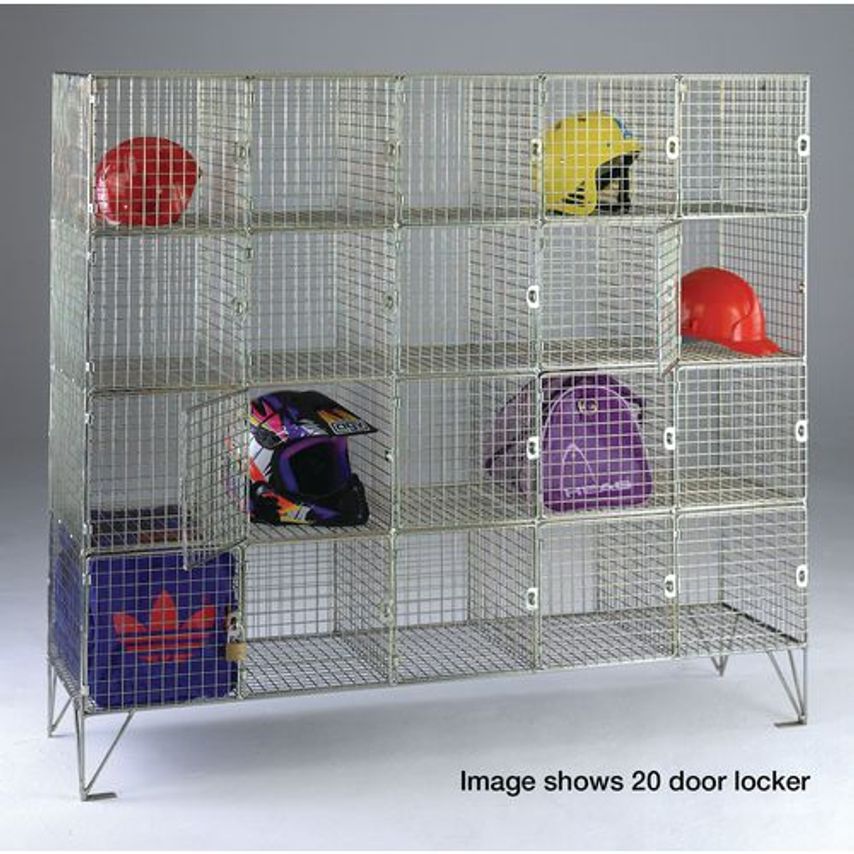 Slingsby Wire Mesh Multi-Compartment Locker No of Compartments 12 (4x3) Depth mm