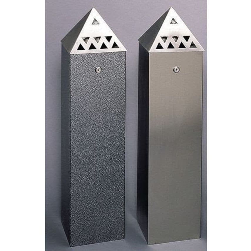 Slingsby Floor Standing Ash Bins H X W X D mm 800 X 200 X 200 Finish Stainless S