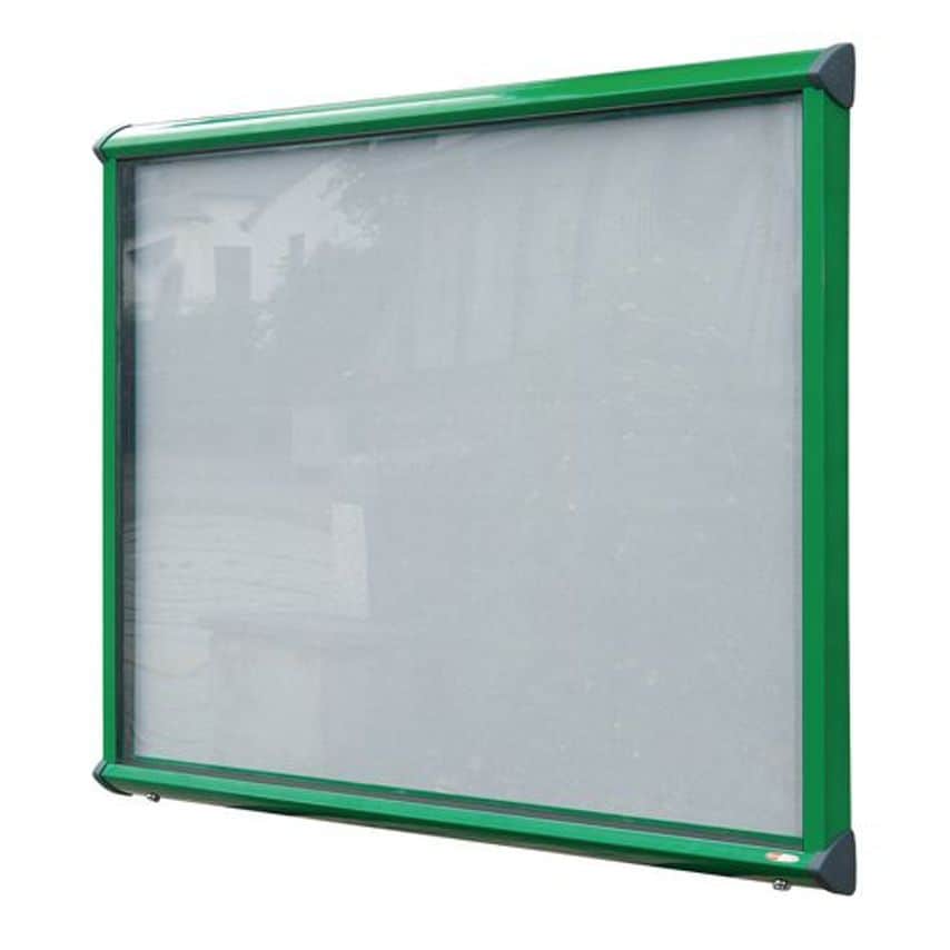 Slingsby Shield External Lockable IP55 Noticeboard Showcase - Coloured Frame Acc