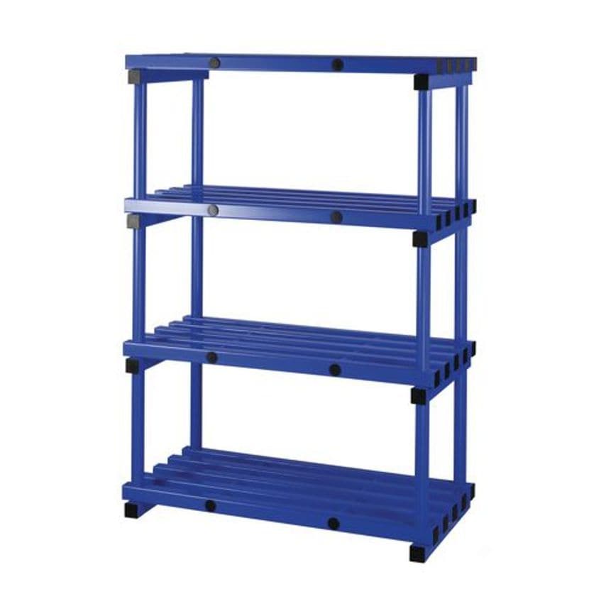 Slingsby Plastic Shelving - Up to 360kg - Static Units - Blue - Choice of 4 Widt