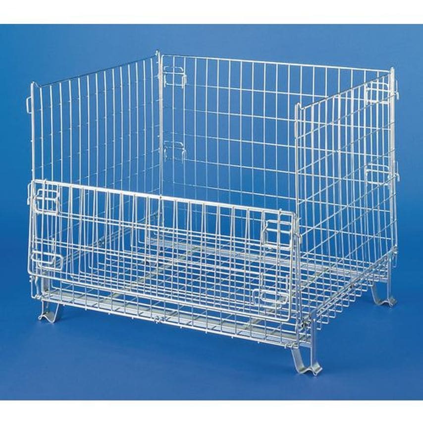 Slingsby Hypacage Stackable Mesh Pallet Cages - Light Duty - 850 X 600 X 670mm