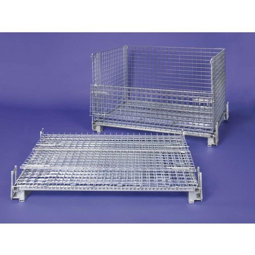 Slingsby Hypacage Stackable Mesh Pallet Cages - Heavy Duty - 1000 X 800 X 840mm