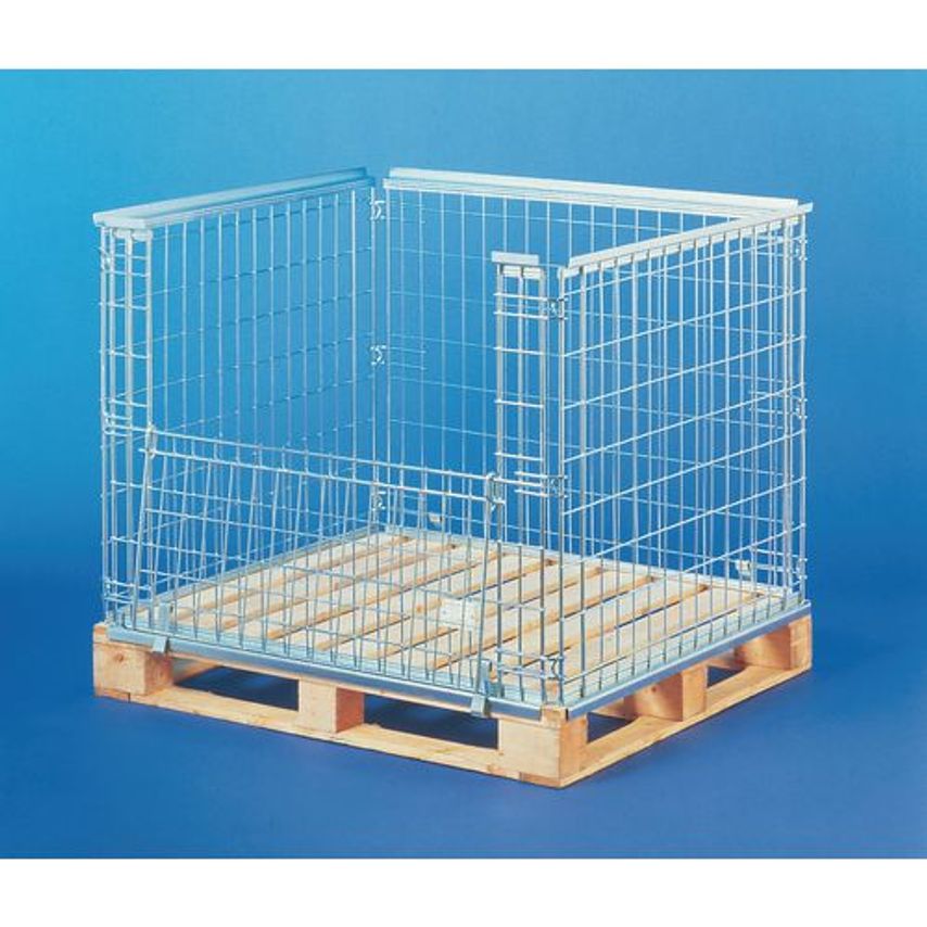 Slingsby Folding and Stackable Mesh Pallet Retention Units to Suit Pallet Size m