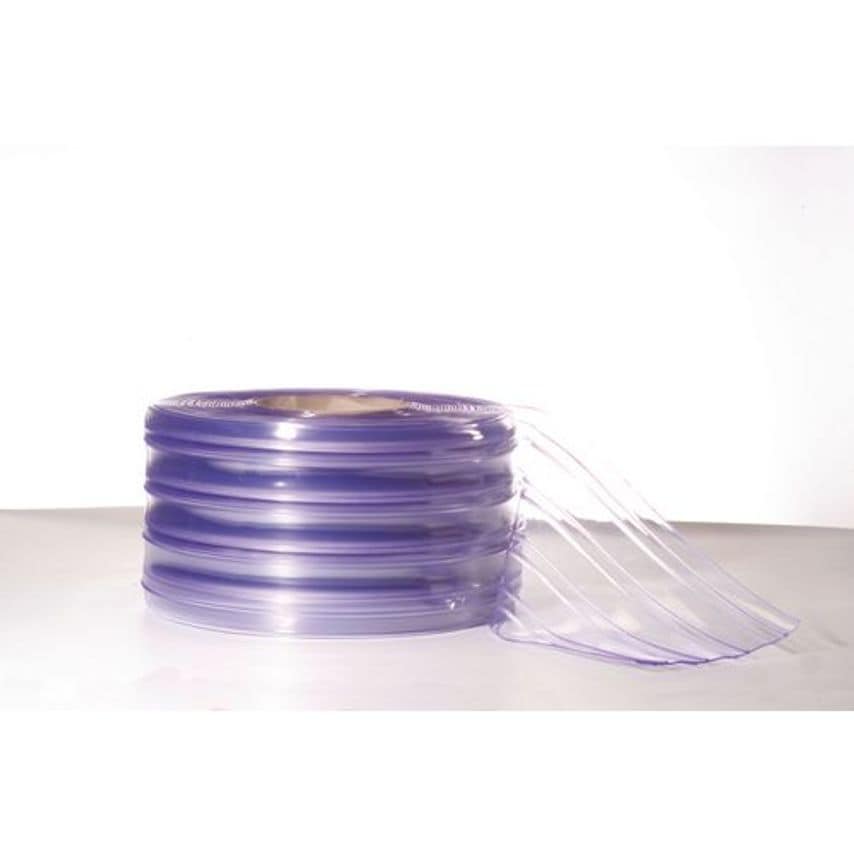Slingsby Replacement PVC Ribbed Strip Curtain Rolls Strip W X Thick mm 300 X 3mm