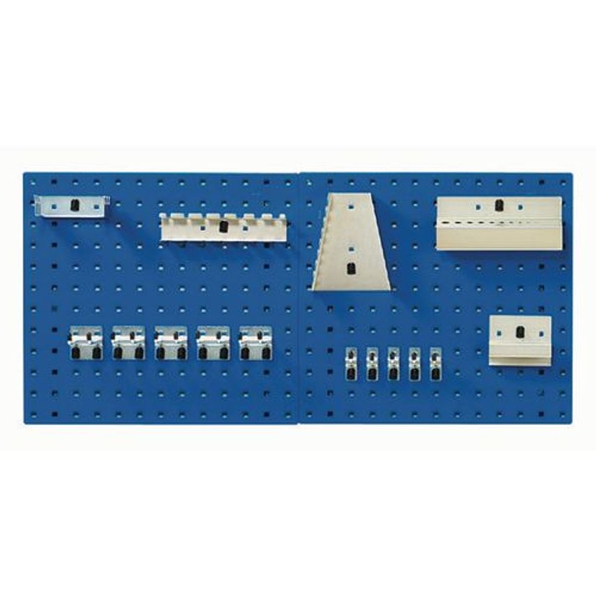 Slingsby Bott Perforated Panel Storage and Hook Kits with 15 Hooks & 2 Panels 49