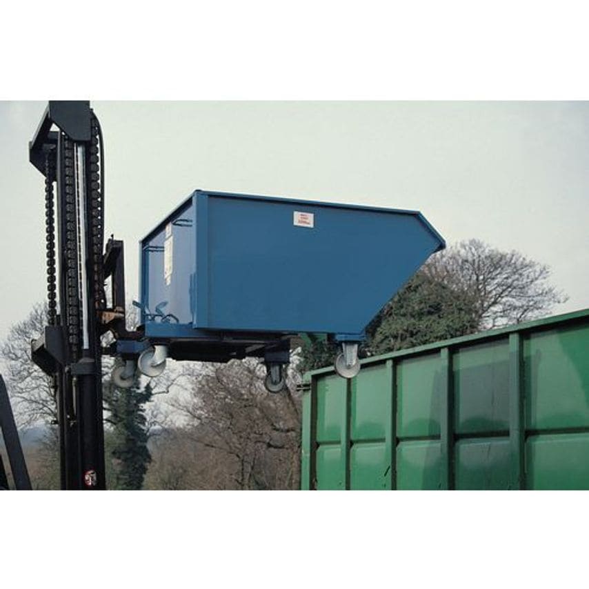 Slingsby Mobile Automatic Tipping Skips Capacity M 0.5 W X L mm 820 X 1450