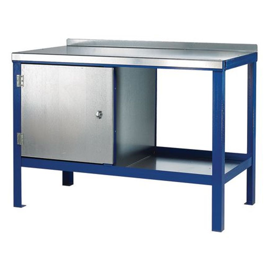Slingsby Heavy Duty Benches with Galvanised Tops L X W X H mm 1500 X 600 X 840 W