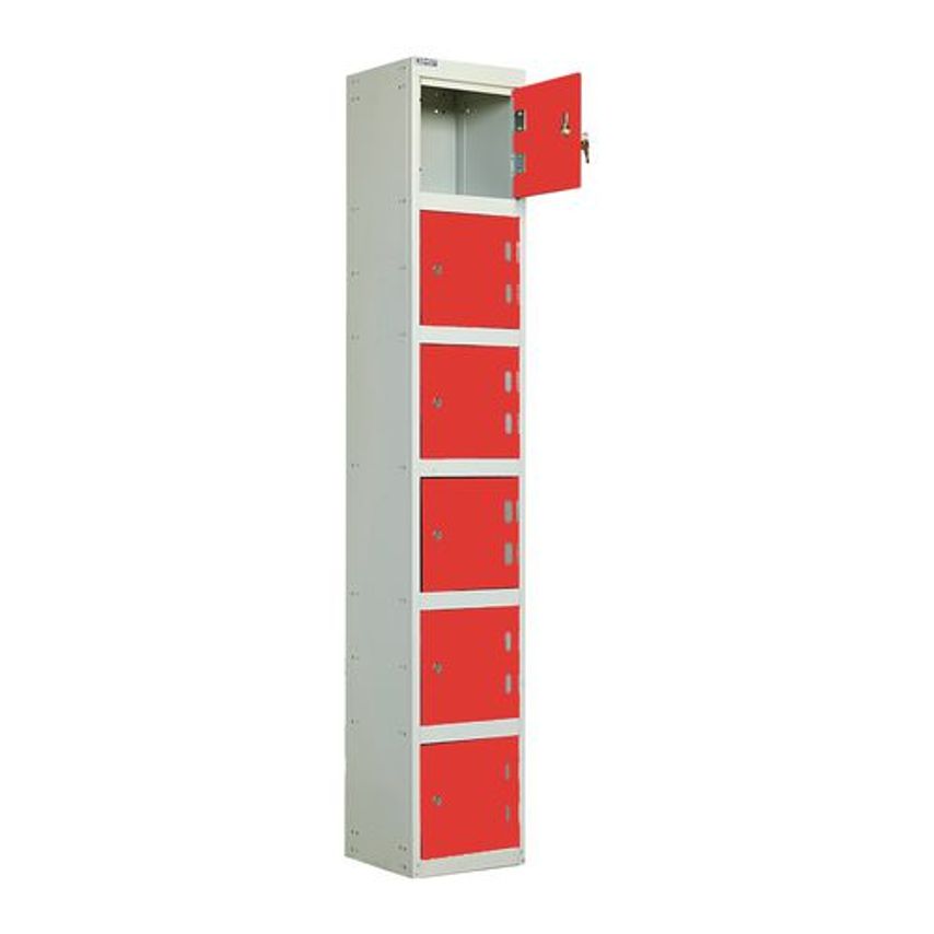 Slingsby Wet Area Laminate Door Lockers No. of Doors 6 Depth mm 300 - 404425