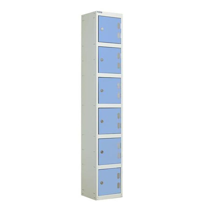 Slingsby Wet Area Laminate Door Lockers No. of Doors 6 Depth mm 300 - 404420