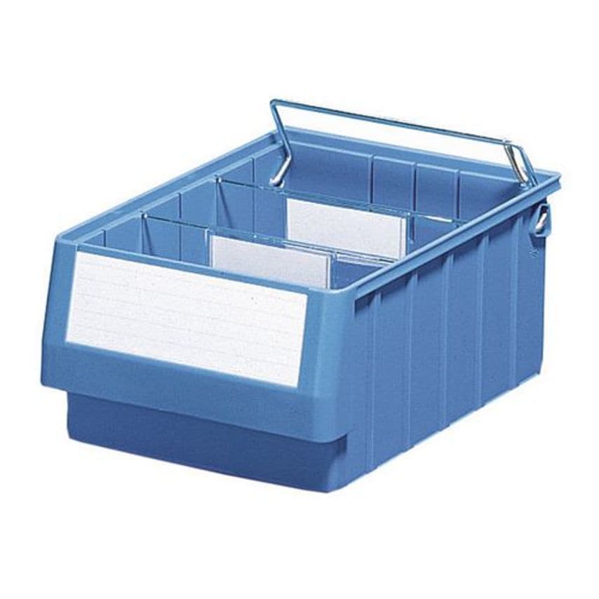 Slingsby Shelf Trays - Blue - Choice of Sizes Length mm 300 Volume Litres 2
