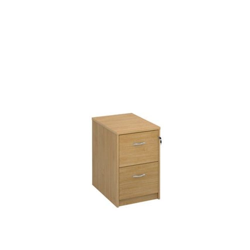 Slingsby Express Office Filing Cabinets - 2 Drawer, Oak