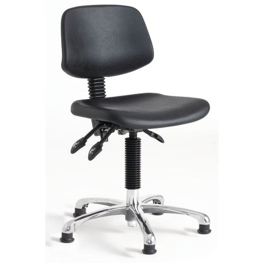 Slingsby Polyurethane Chair - 5 Star Base with Floor Glides, Height Adjustment 4