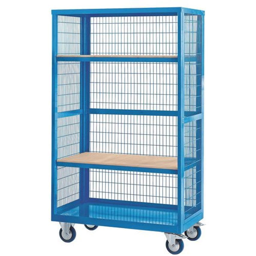 Slingsby Mesh Sided Shelf Trucks, without Doors H X W X D mm 1355 X 900 X 600 Sh
