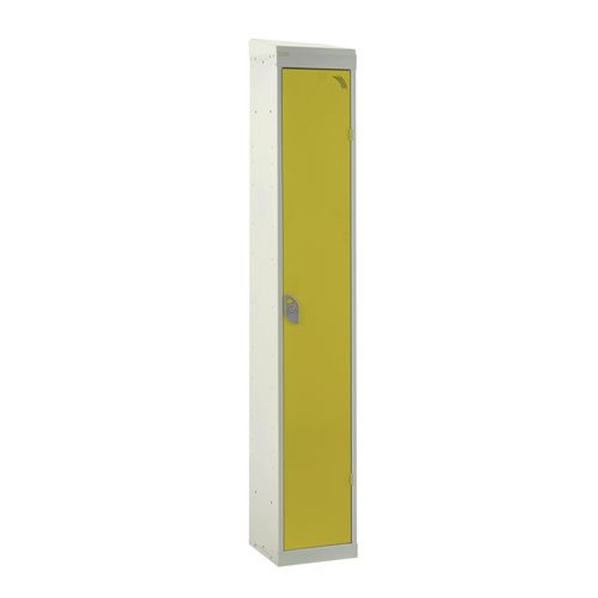 Slingsby Standard Lockers with Sloping Top Description 1 Door W X D mm 450 X 450