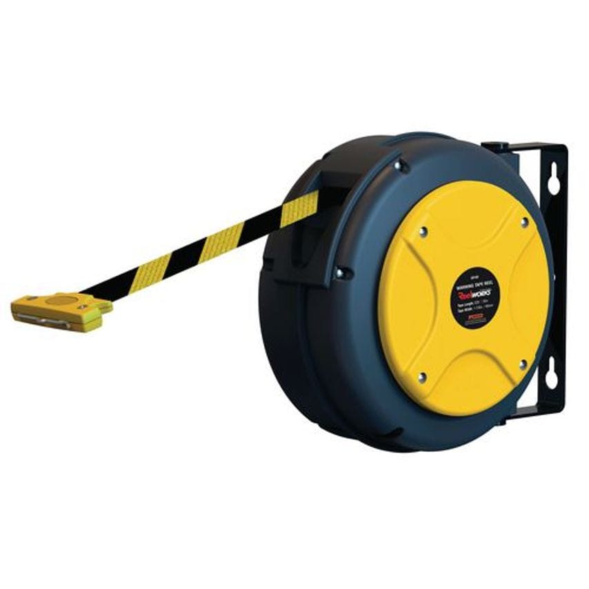 Extra Long Wall Mounted Retractable Belt Barrier Reel Colour