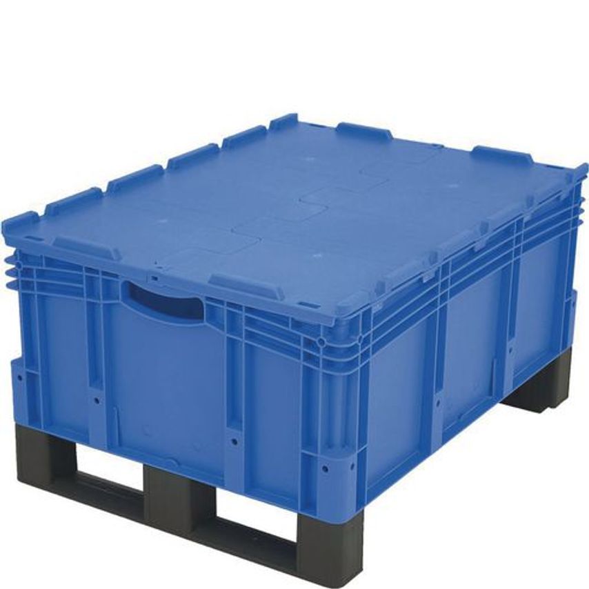 Slingsby Heavy Duty Stacking Containers Capacity L 121 Type Solid Sides & Hinged