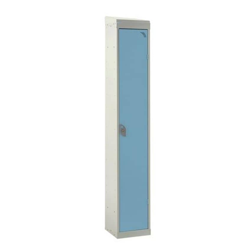 Slingsby Standard Lockers with Sloping Top Description 1 Door W X D mm 300 X 300