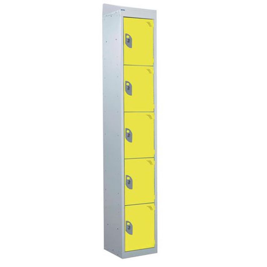 Slingsby Standard Lockers with Sloping Top Description 5 Door W X D mm 380 X 380