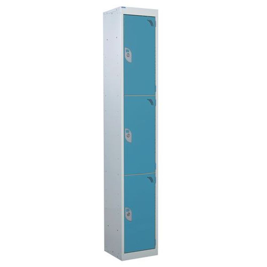 Slingsby Standard Coloured Door Lockers Description 3 Door W X D mm 300 X 450 -