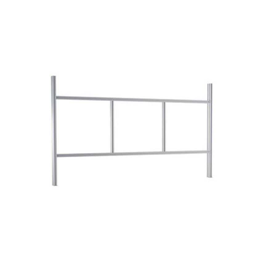Slingsby Aluminium Back Frames for Binary Workbenches to Suit 1500mm Bench