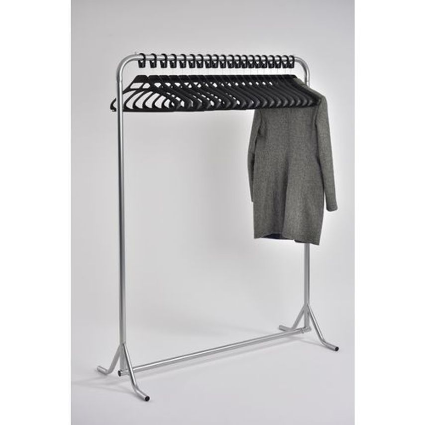 Slingsby Static Coat Racks Description Standard Rack Plus 20 Black Coat Hangers
