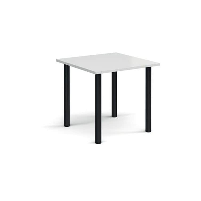Slingsby Rectangular White Leg Meeting Table Length 800 White