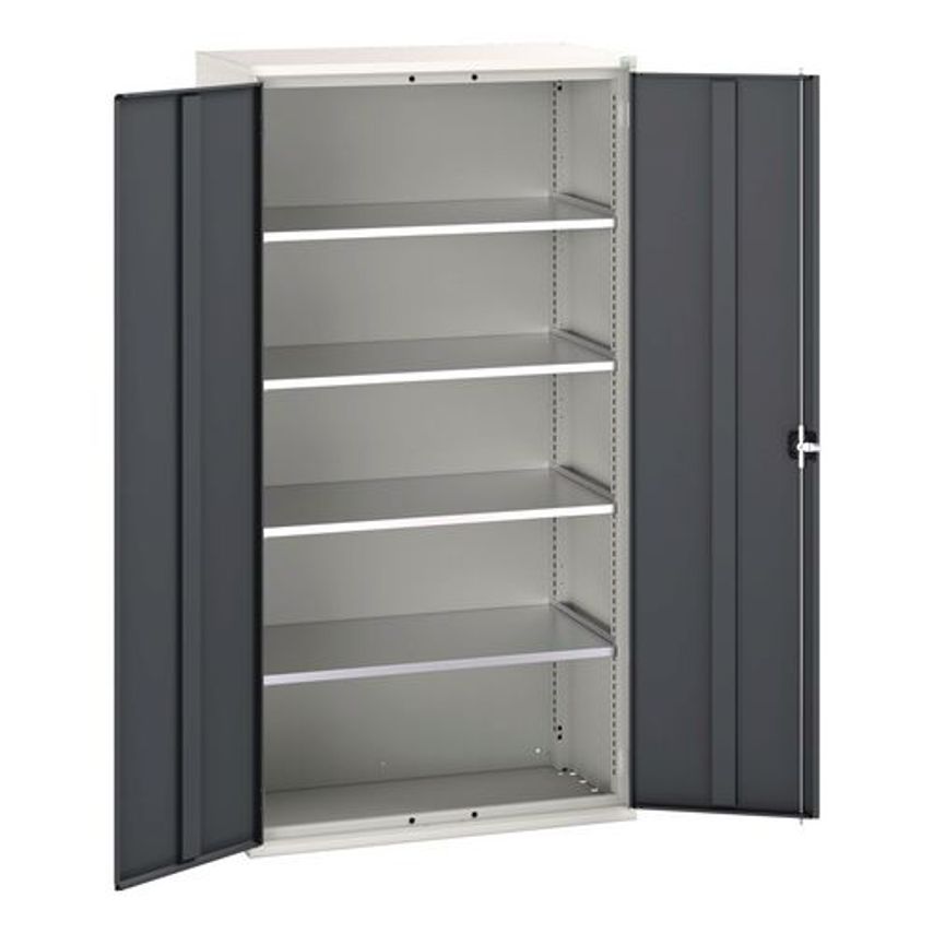 Slingsby Bott Verso Shelf Cupboard - W1050 X D550 X H2000 mm Shelves 4 Colour An