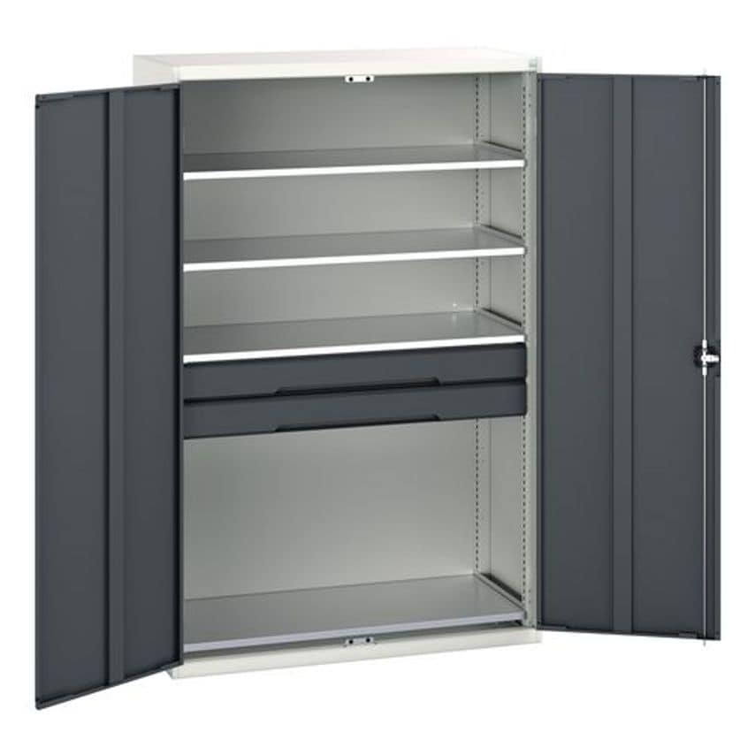 Slingsby Bott Verso Kitted Cupboard with Drawers and Shelves Height mm 2000 Widt