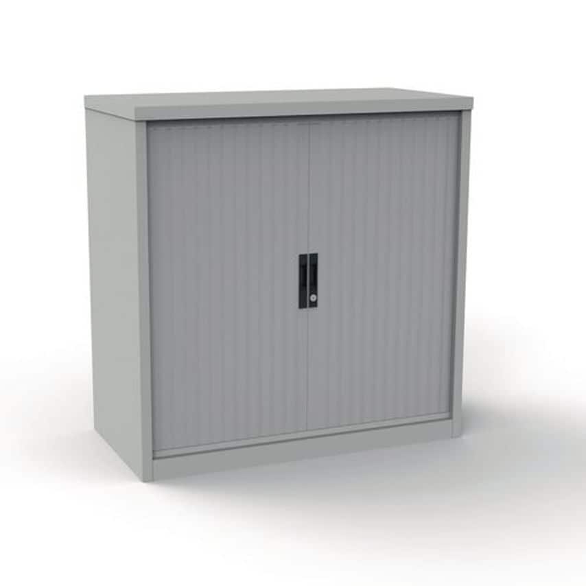 Slingsby Steel Tambour Storage Cupboard Height mm 1015 Width mm 1003 - 421844