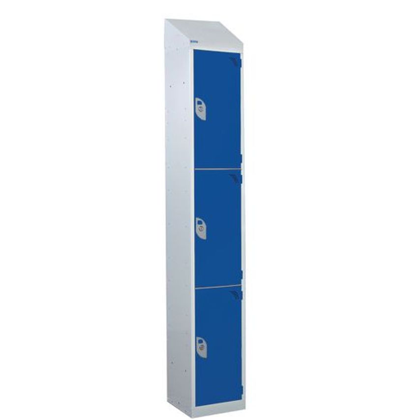 Slingsby Wet Area Lockers with Sloping Top No. of Doors 3 Depth mm 300 - 415009