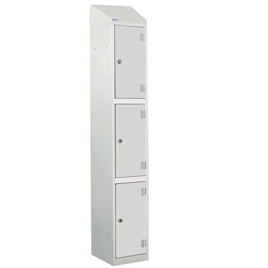 Slingsby Wet Area Laminate Door Lockers with Sloping Top - 415049