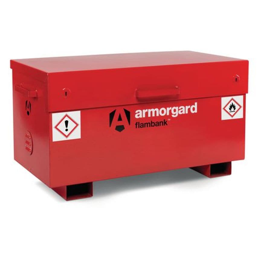 Slingsby Armorgard FlamBank Hazardous Substance Storage Chest - 2x 5L Cans H X W