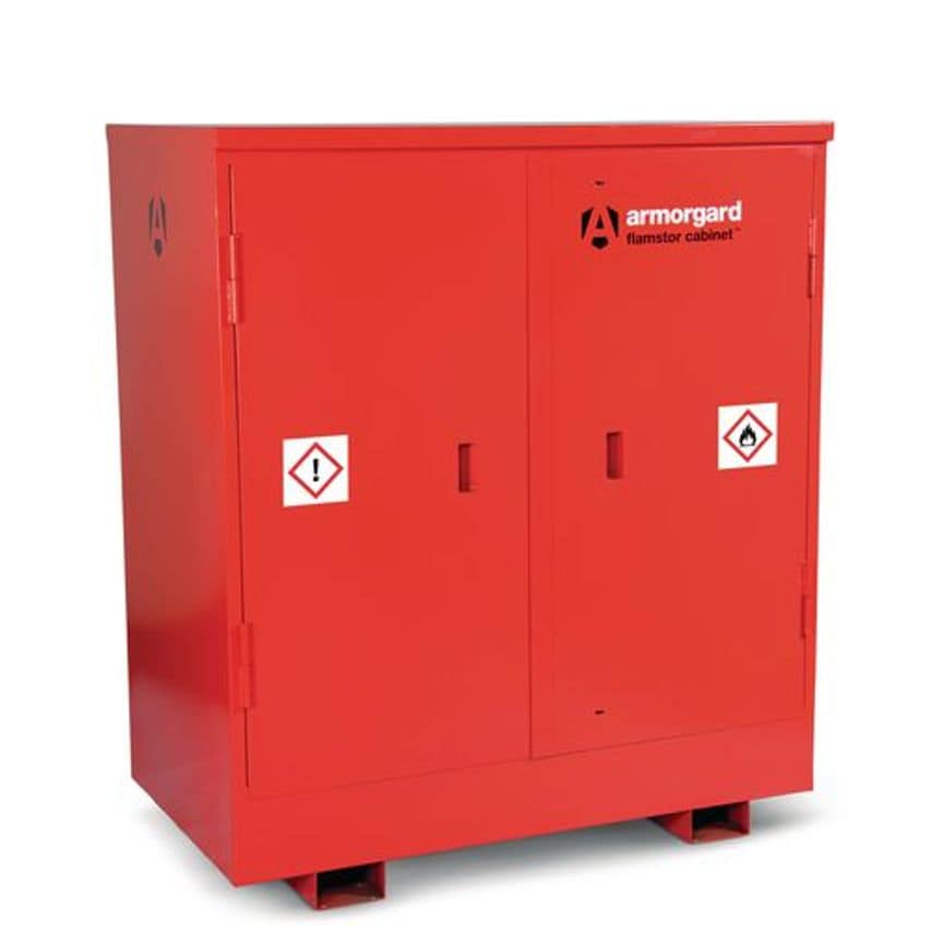 Slingsby Armorgard FlamStor Hazardous Substance Storage Cabinet - 2x 20L Cans H