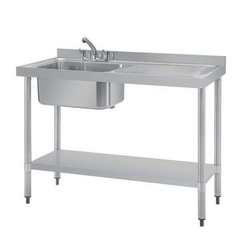 Slingsby Stainless Steel Sink Kits Length mm 1200 Bowl Single