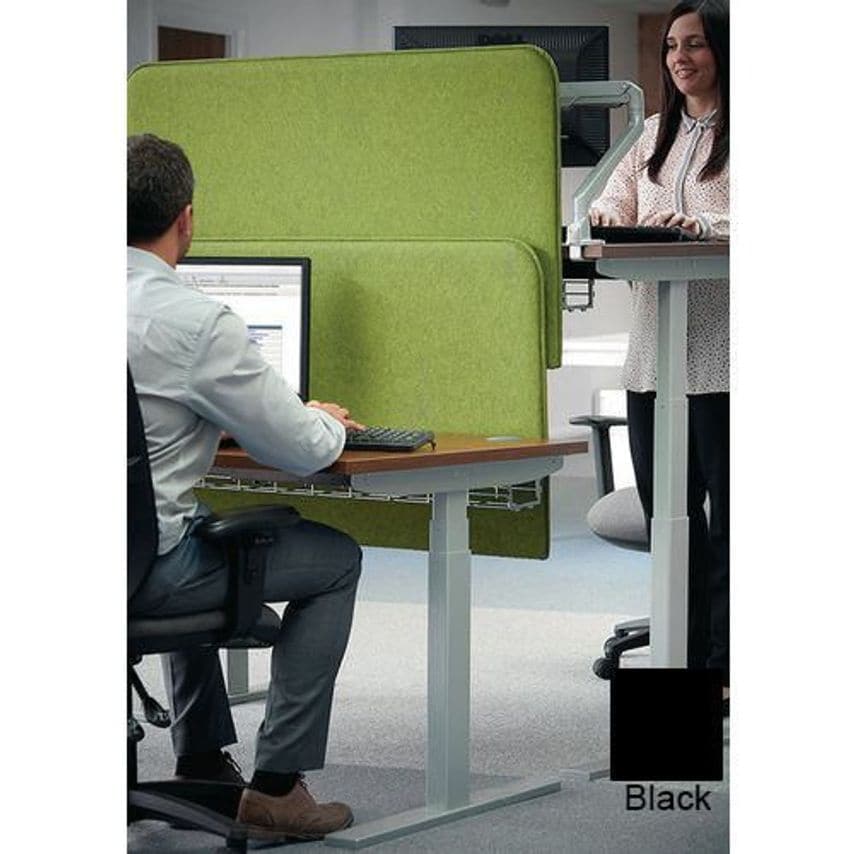 Slingsby Elev8 Curved Desktop Screens for Use with Back-to-back Desks H X W mm 6