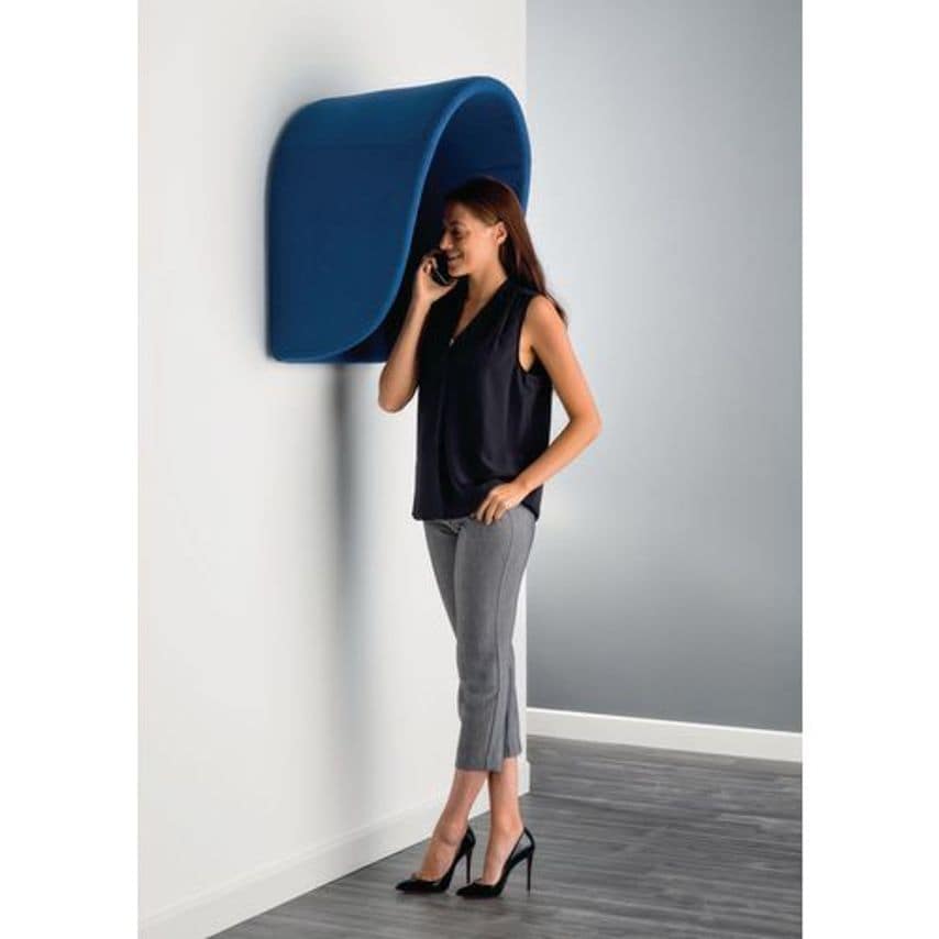 Slingsby Acoustic Telephone Hoods - Commercial Use Colour Blue Fabric Descriptio