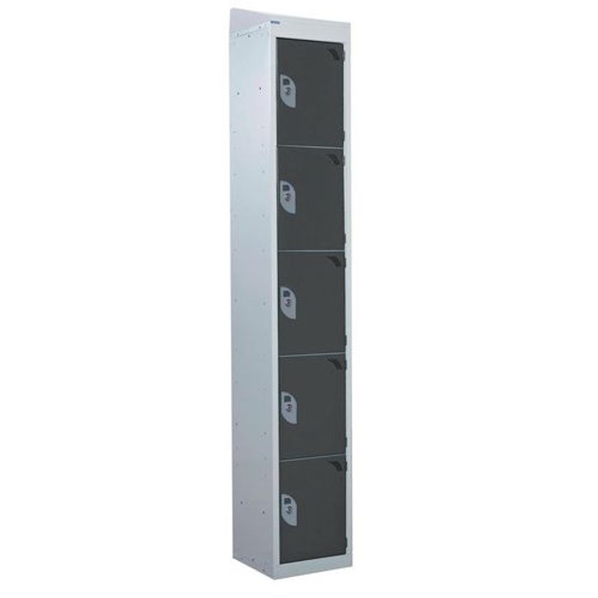 Slingsby Standard Lockers with Sloping Top Description 5 Door W X D mm 380 X 380
