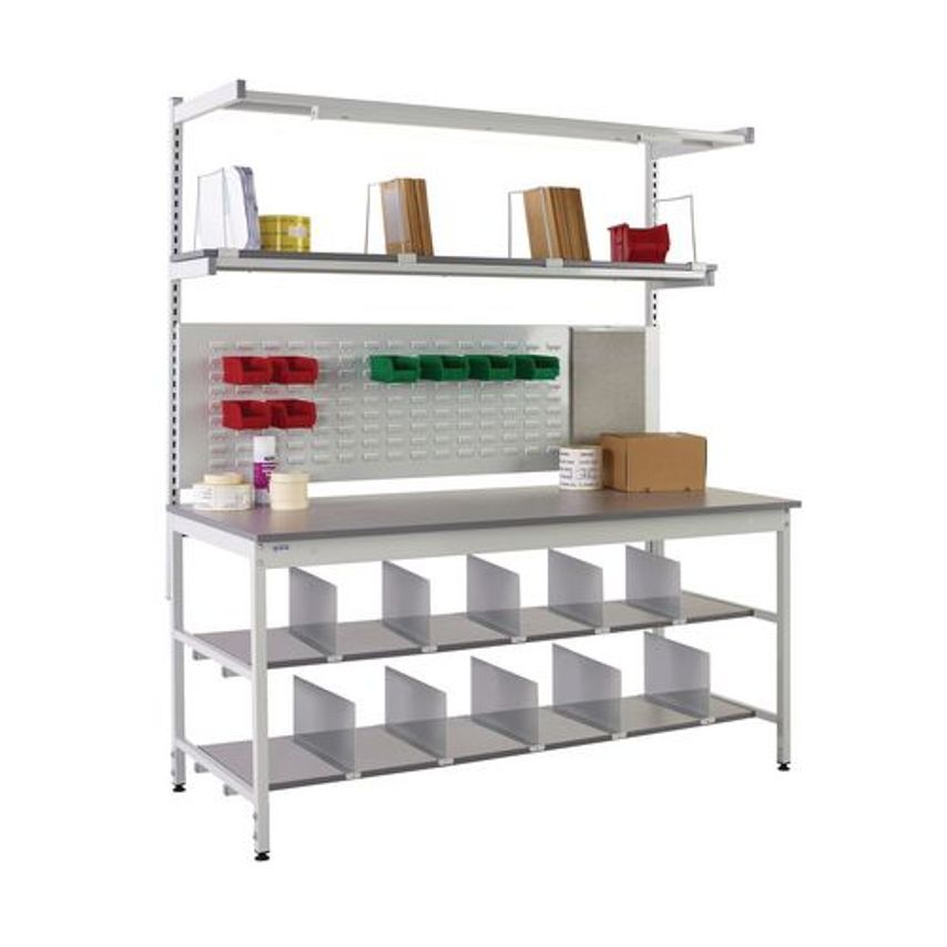 Slingsby Comprehensive Individual Packaging Workstation - Kit 4 - Width 1500mm