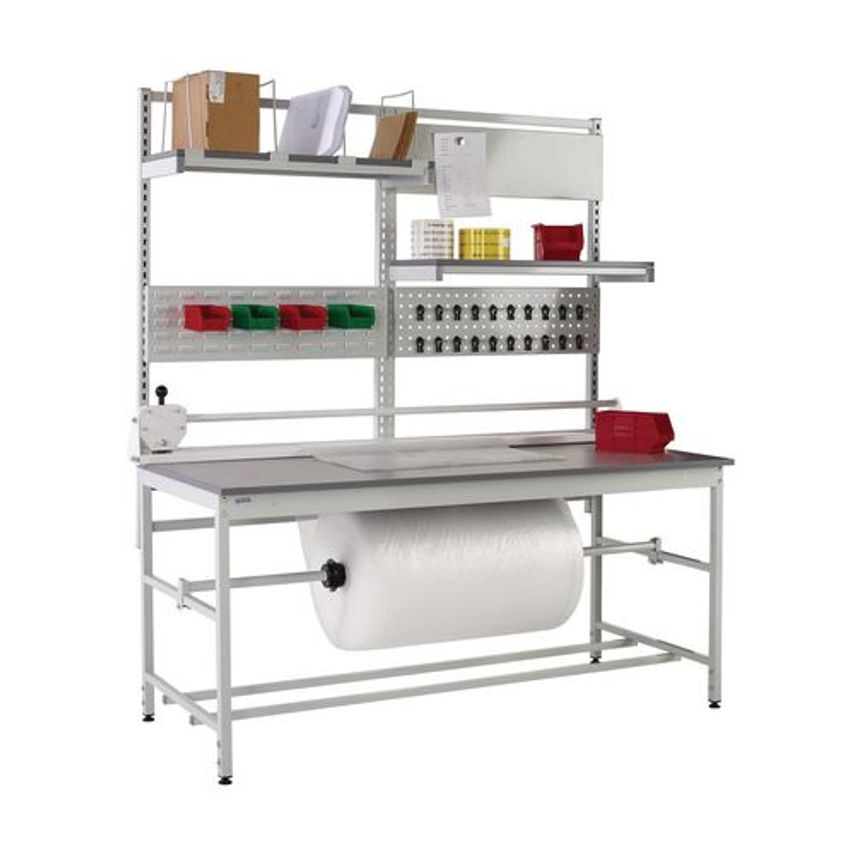 Slingsby Comprehensive Individual Packaging Workstation - Kit 1, Width 1800mm